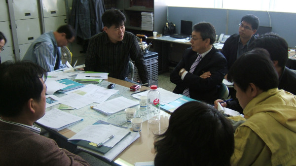 마을대회_사무국의 진지한 회의